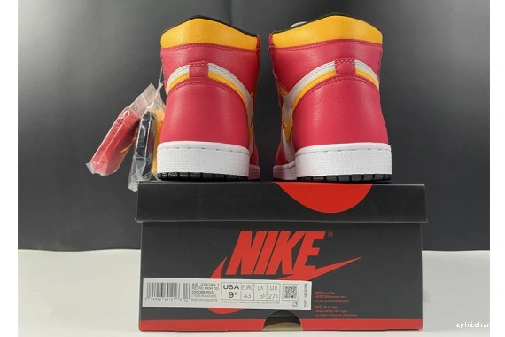 Rep EP 555088-603 Red Fusion High Retro Light 1 Jordan AIR 555088-603 OG 0421